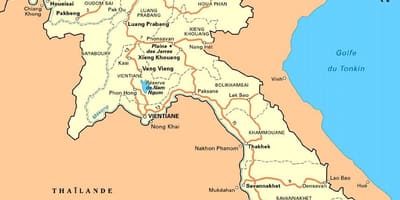 Mapa hegoaldeko laos